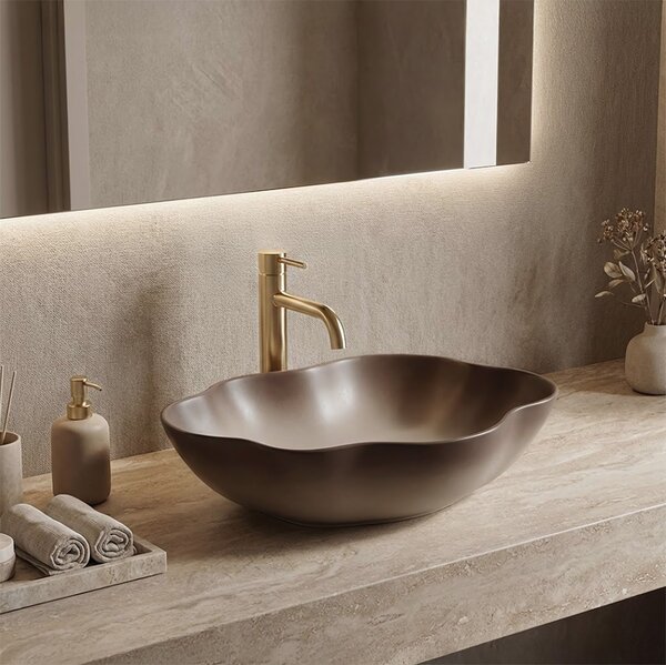 Countertop washbasin Rea Pearl Ombre