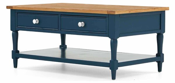 Chichester Coffee Table, Oak Top | Roseland Furniture