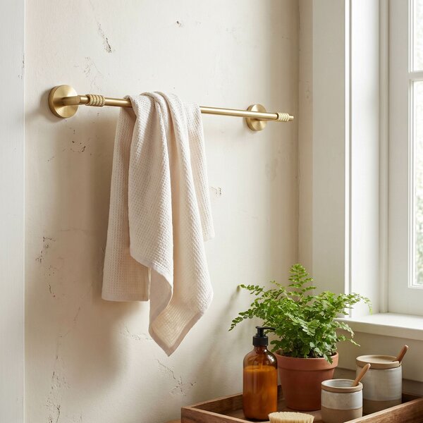 Bathroom hanger 29101 Riwon Brush Gold