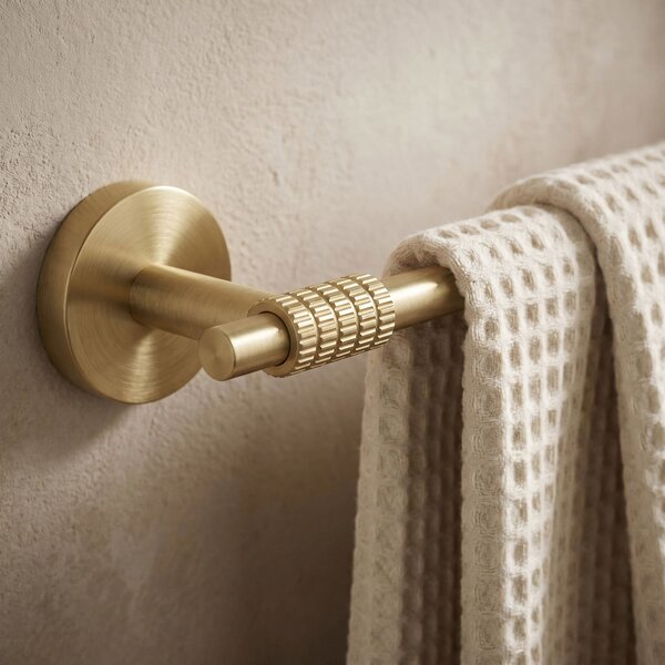 Bathroom hanger 29101 Riwon Brush Gold