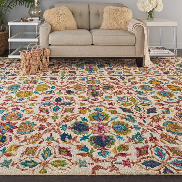 Vibrant 3 Rug Multi-Coloured/Natural