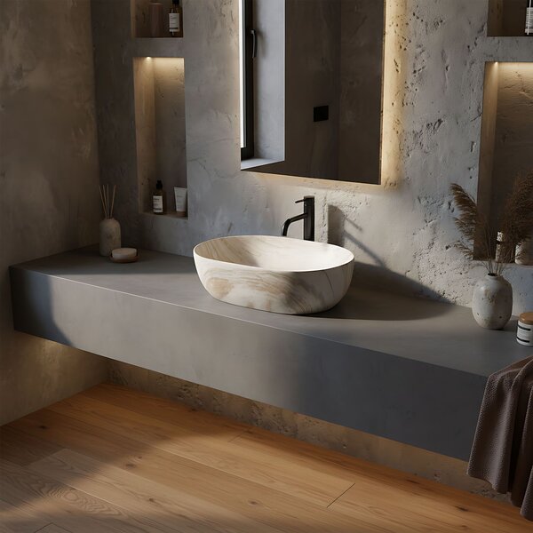 Countertop Basin Rea Amelia Saturn 48