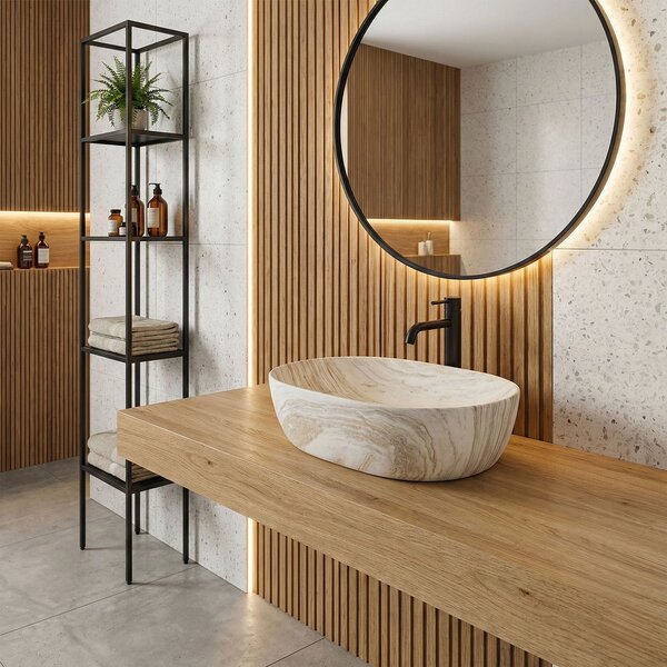 Countertop Basin Rea Amelia Saturn 48