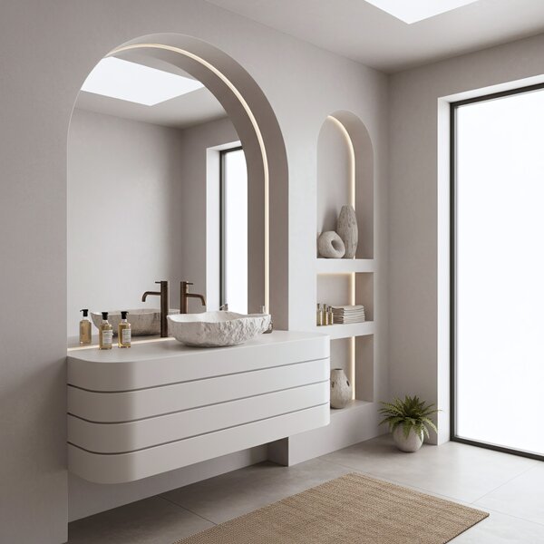 Countertop Basin Rea Isla Shiro