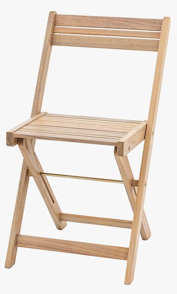 Carefree Folding Chair Natural, Set of 2