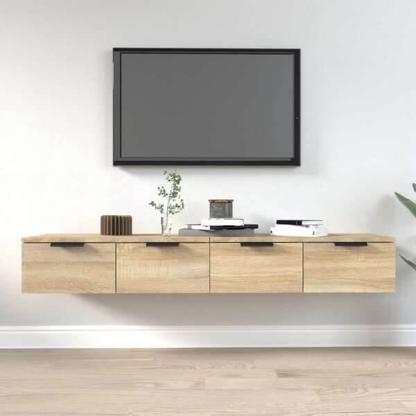 Wall Cabinets 2 pcs Sonoma Oak 68x30x20 cm Engineered Wood