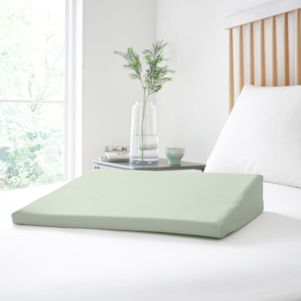 Pure Cotton Small Back Seat Pillowcase Sage (Green)