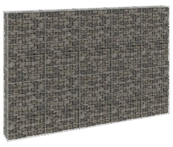 Gabion Wall with Covers Galvanised Steel 300x30x200 cm