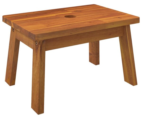 Step Stool 38x26x22 cm Solid Wood Acacia