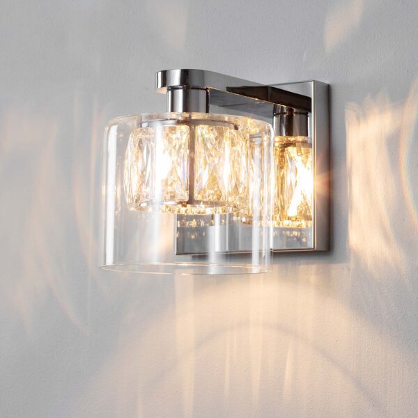 Vogue Armoury Wall Light Chrome