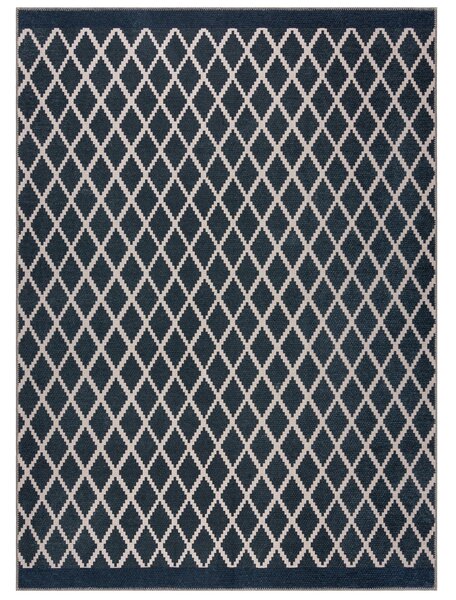 Geo Trellis Washable Rug