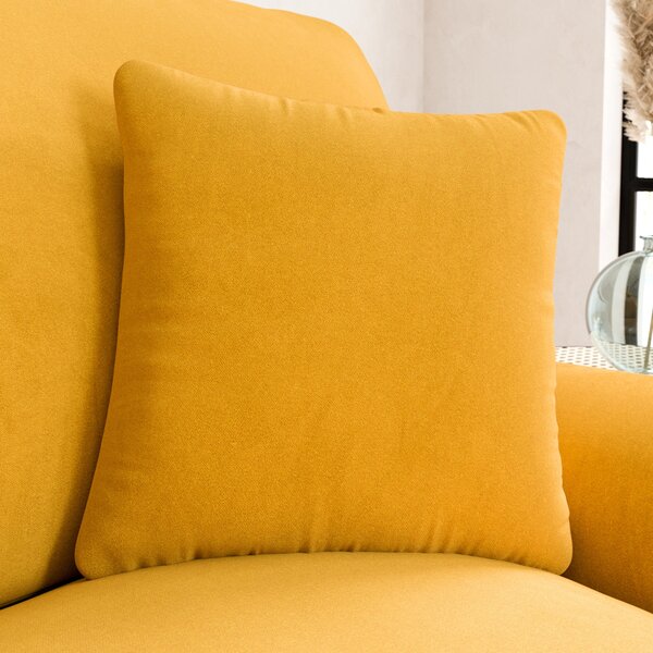 Luxury Velvet Large Scatter Cushion Old Gold Gold