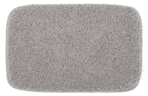 Buddy Bath Antibacterial Ghost Grey Large Bath Mat Grey