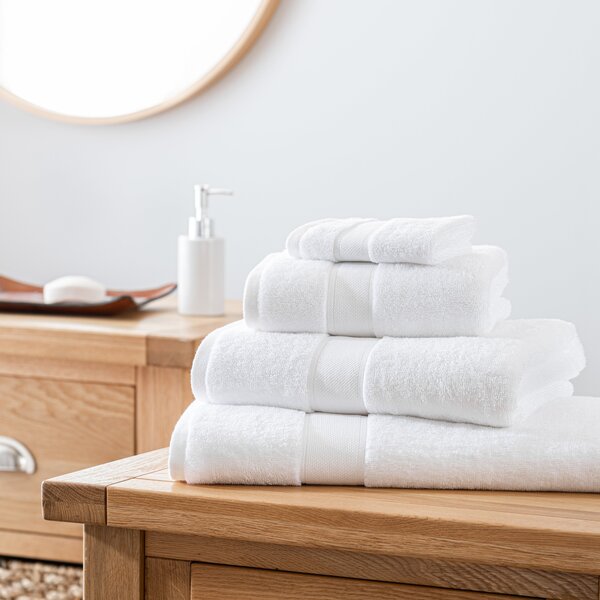 Naturally Soft White Towel White