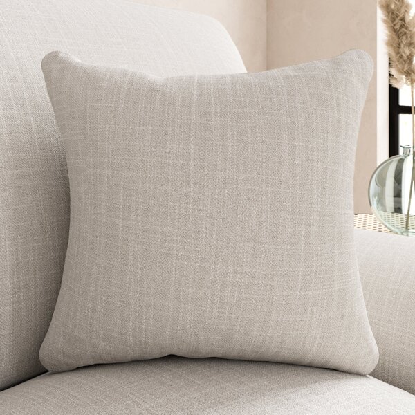 Slub Cotton Scatter Cushion Slub Cotton Sandstone