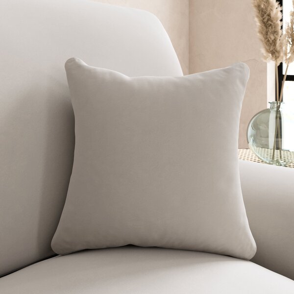 Luxury Velvet Scatter Cushion Luxury Velvet Natural