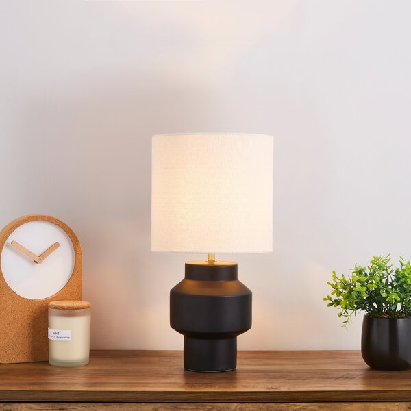 Montreal 42cm Table Lamp Black