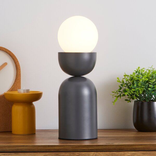 Lunebar Touch Table Lamp Grey