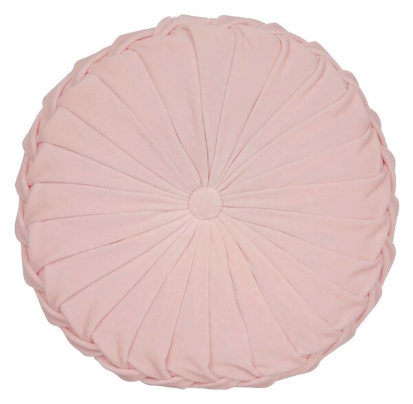 Laura Ashley Rosanna 35cm x 14cm Round Filled Cushion Blush