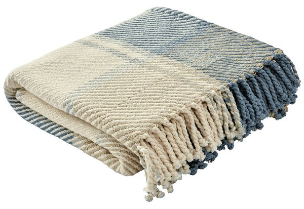 Laura Ashley Dylan 150cm x 200cm Throw Seaspray