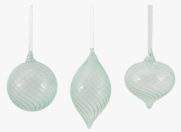 Kasia Baubles in Mint Green - Set of 3