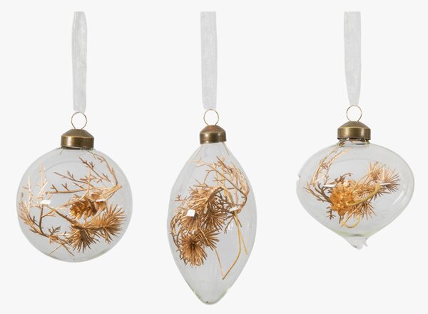 Posy Baubles in Bronze - Set of 3