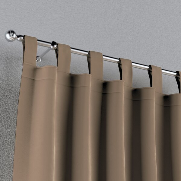 Tab top curtain