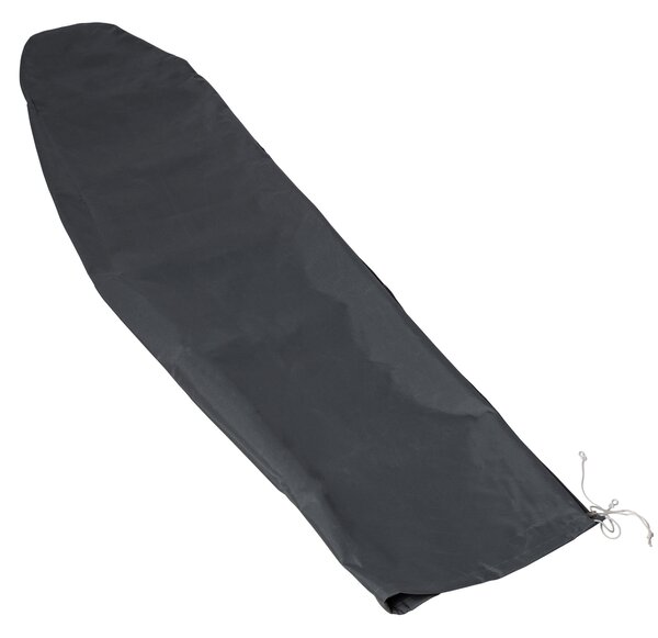 Outsunny Patio Umbrella Cover, Cantilever Banana Umbrella Protector with Rod & Zipper, Outdoor Garden Accessory, Dark Grey Aosom UK