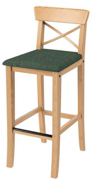 Cover for Ingolf bar chair with upholstered seat