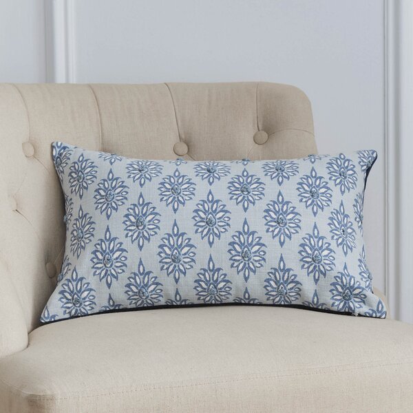 Laura Ashley Gower 30cm x 50cm Filled Boudoir Seaspray
