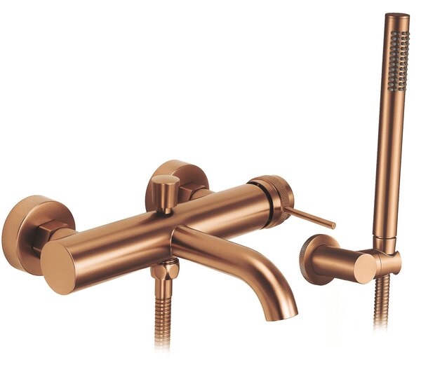 Bathroom faucet REA Lungo Grip Brush Copper