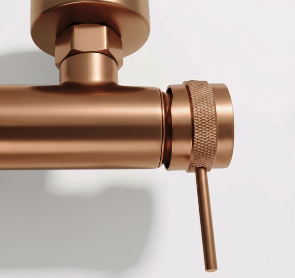 Bathroom faucet REA Lungo Grip Brush Copper