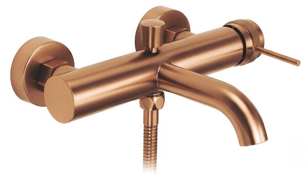 Bathroom faucet REA Lungo Grip Brush Copper