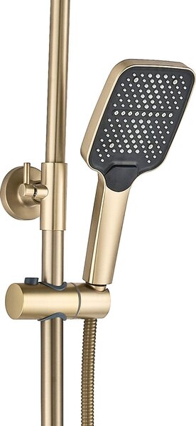 Shower set PREMIUM REA JOE Brush Gold