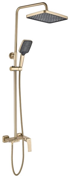 Shower set PREMIUM REA JOE Brush Gold