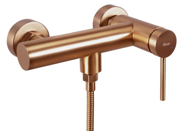 Shower faucet REA Foss/Clif Brush Copper