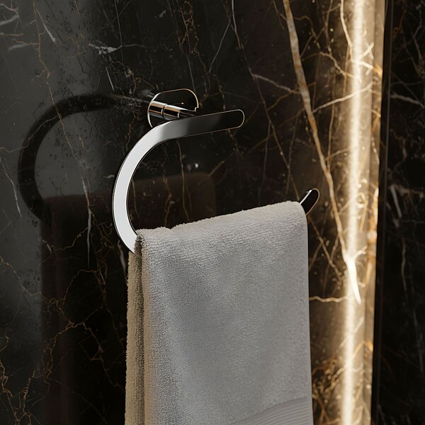 Bathroom hanger Ring 110 Til Chrome