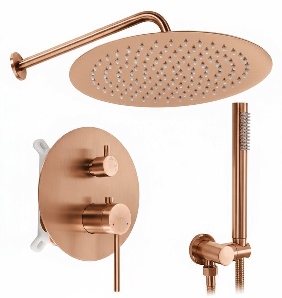 Shower system Rea Foss Clif Brush Copper + BOX