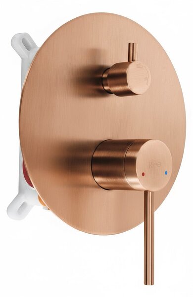 Shower system Rea Foss Clif Brush Copper + BOX