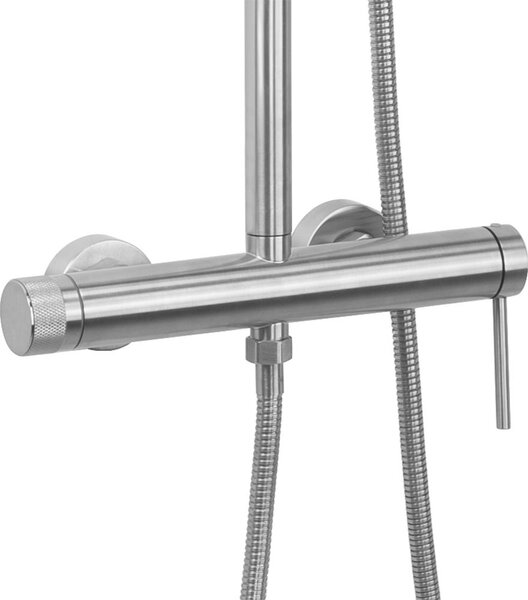 Shower set Rea Foss Clif Brush Nickel