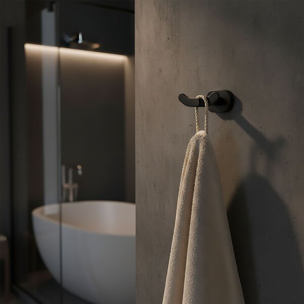 Bathroom hanger Til 105 Black