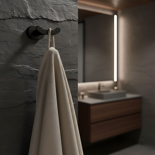 Bathroom hanger Til 105 Black