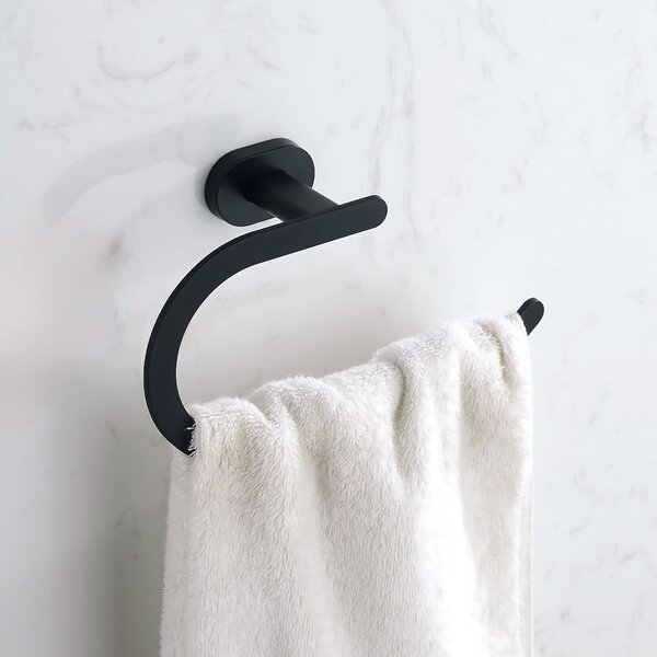 Bathroom hanger Ring 110 Til Black