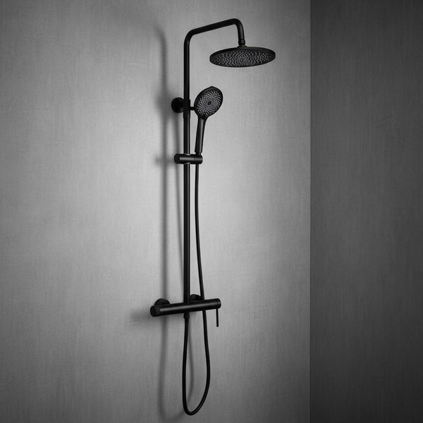 Shower set Rea Foss Clif Black