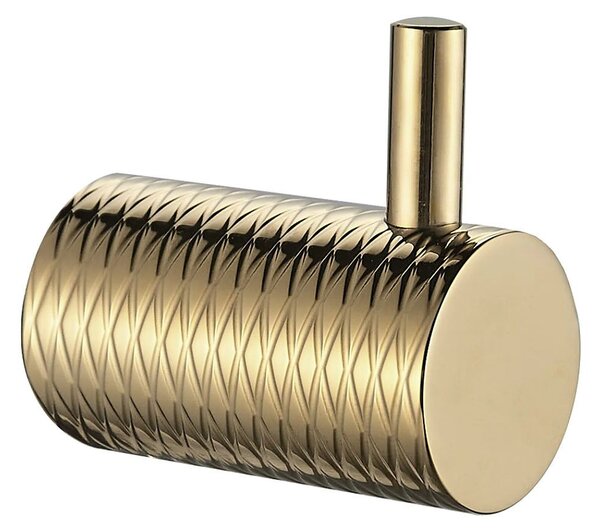 Bathroom hanger 9706 Prism Brush Gold