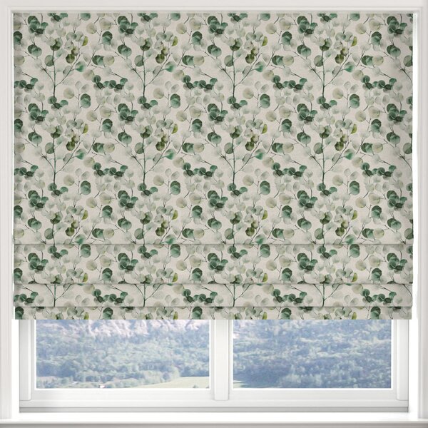 ANTE DECOR Honesty Made To Measure Roman Blind Seafoam