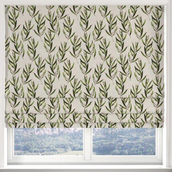 ANTE DECOR Olivia Made To Measure Roman Blind Green