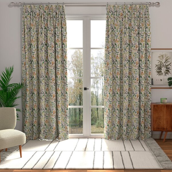 ANTE DECOR Lecco Made To Measure Curtains Sage