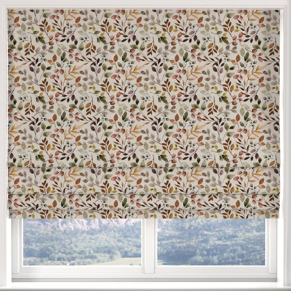 Lecco Made To Measure Roman Blind Rust