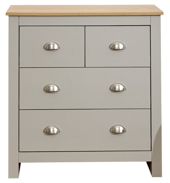 Lancaster Chest of Drawers Grey
